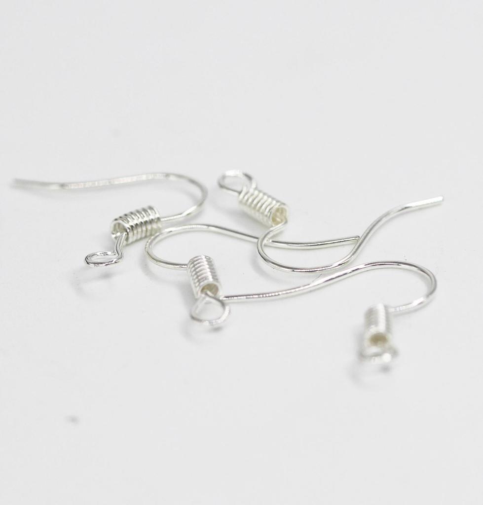 High-Quality DIY Iron Ear Hooks Without Beads - In Stock