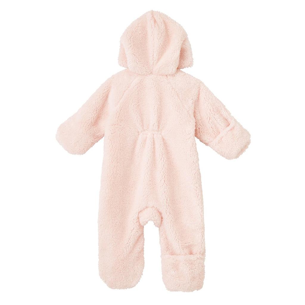 MIKIHOUSE HOT BISCUITS Romper Jumpsuit for Boys and One Size Fits All Product Girls, Pink, (60-80cm), Code 73-1203-615