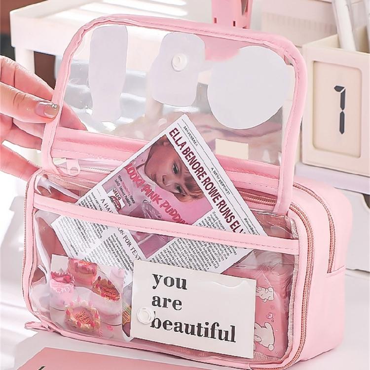 Aesthetic Pencil Case Practical Pen Case Simple Pencil Pouch Large Capacity Pen Bag Pen Pouch School Office Supplies