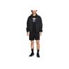 Nike Clubswoosh Ss25 Logo Casual Versatile Sports Zip Jacket Men Jacket Black College-Grey HV6918-045