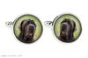Neapolitan Mastiff, Mastino Napoletano - cufflinks in a box, handmade jewelry, product of the Art-Dog brand