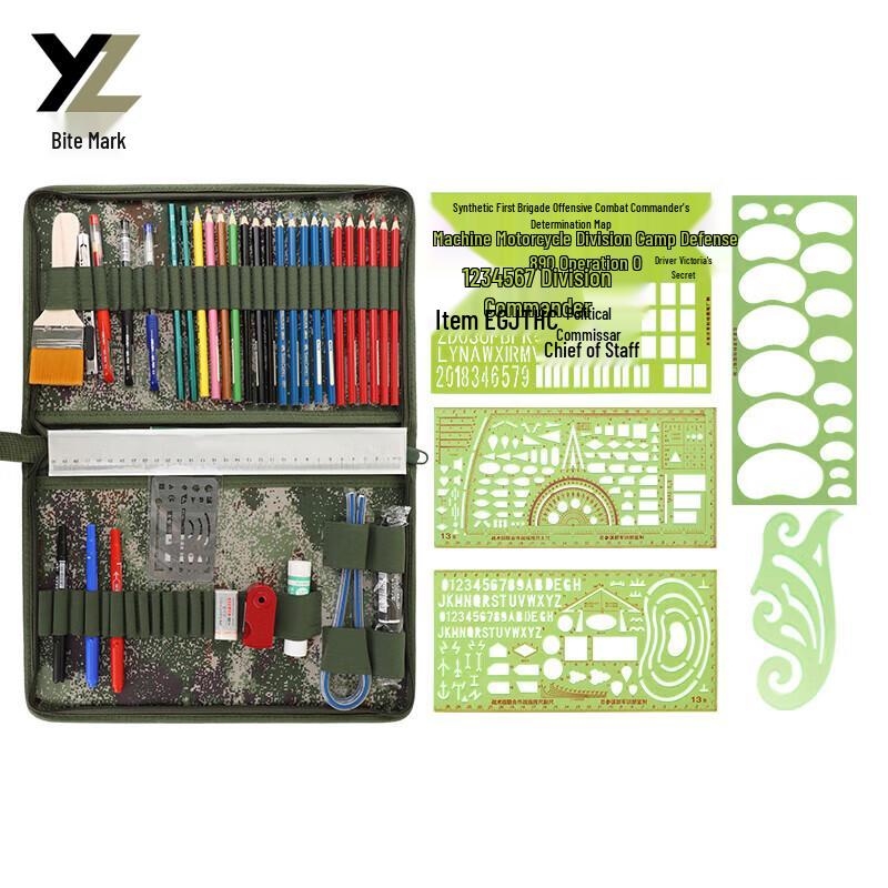 Military Plotting Tool Set