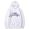 2025 new I Am Kenough letter print hooded loose sweater men's and women's hooded sweater