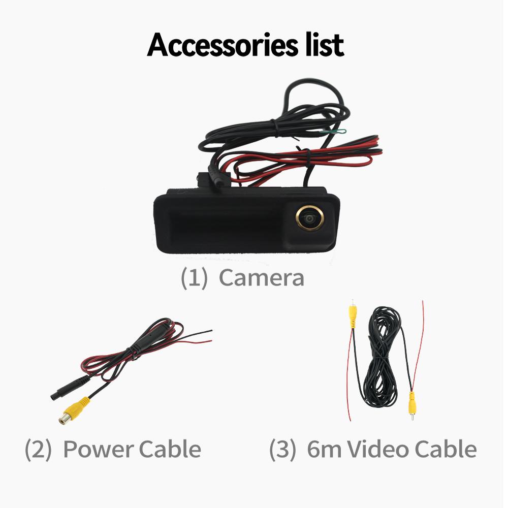 AHD 1920x1080P Car Camera 170 Degree Fish Eye Lens Starlight Night Vision HD Vehicle Rear View