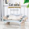 Large Wooden Cat Tree with Bed and Scratcher - Pet Supplies Cat Climbing Frame