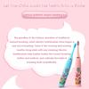 Children Electric Toothbrush Ultrasonic Cleaning Safe Soft Bristles Rechargeable Home Use Kids Oral Hygiene