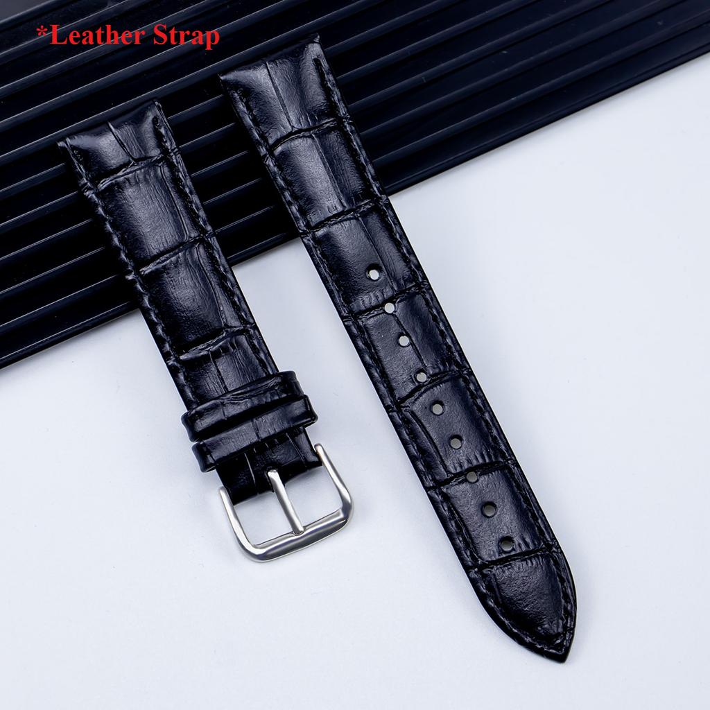 20mm 22mm Leather Strap for Samsung Galaxy Watch 7 6 5 4 40 44mm Gear Band Vintage Bracelet for Xiaomi Redmi Watch 5 Lite/Active