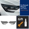 Per Renault Megane 4 2017 2018 Pellicola Protettiva Fari Auto Tinta Nero Fumè Wrap Vinile Adesivo Trasparente TPU