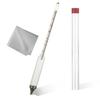 Maple Syrup Hydrometer Test Cup Kit Stainless Steel Maple Syrup Density Kit High-Precision Hydrometer for Sugar Content Measurement