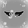 1 Pair Subculture Musical Note Hair Clip Polka Dot Y2K Hair Accessory  Casual Wear
