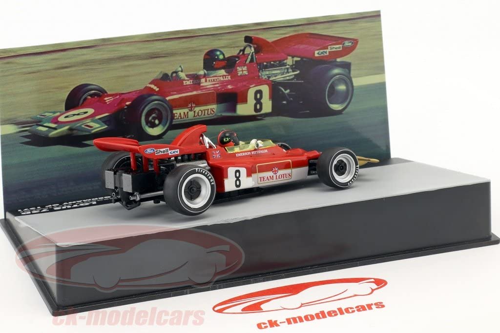 Scale F1 Diecast Car Lotus 72D Ford Emerson Fittipaldi 1971 German Grand Prix 1/43 [Used]