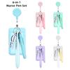 Multifunction Nurse Pen Set 6-in-1 Ballpoint Pen New Foldable Scissors  Nurse Badge Accessories