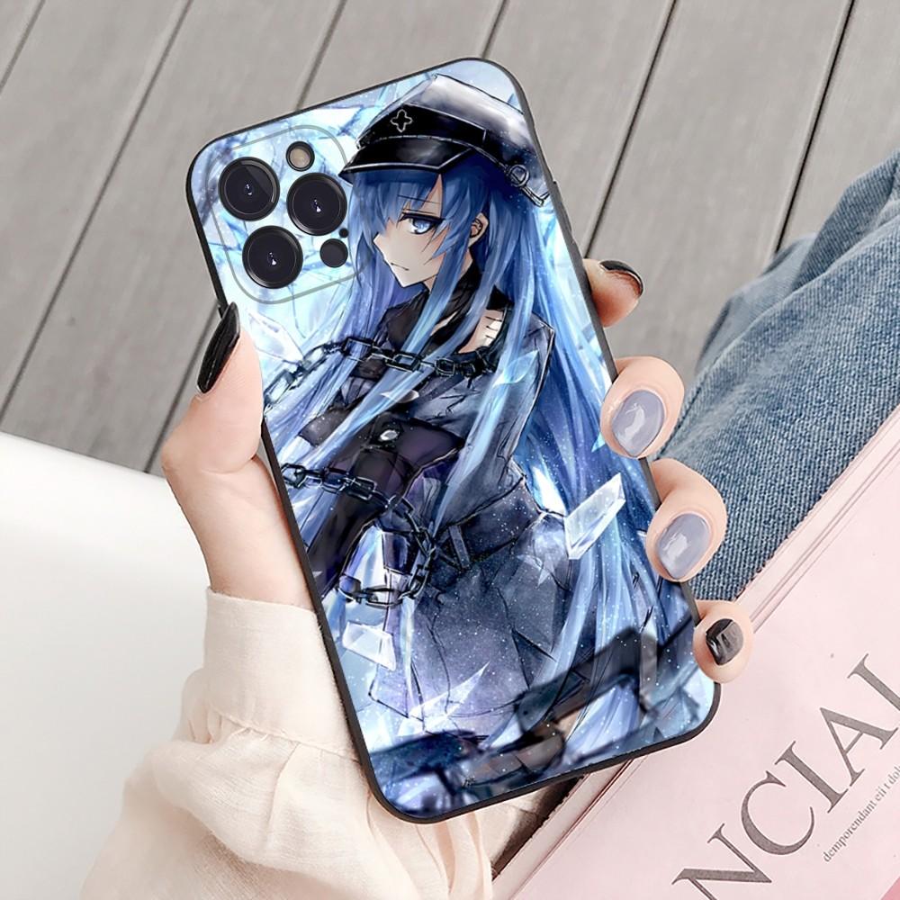 Akame Ga Kill Esdeath Phone Case For iPhone 15 14 11 12 13 Mini Pro XS Max Cover 6 7 8 Plus X XR SE 2020 Funda Shell