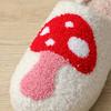 Rainbow Plush Womens Slippers Women's Indoor Home Smiling Face and Heart Living Room Slippers Mushrooms In Winter House Slipper