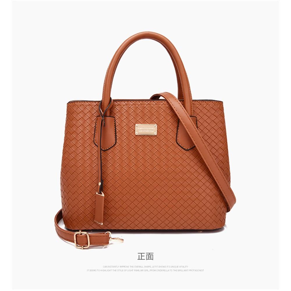Women's bags, fashionable and versatile, six-piece set, woven handbag, shoulder bag, crossbody bag