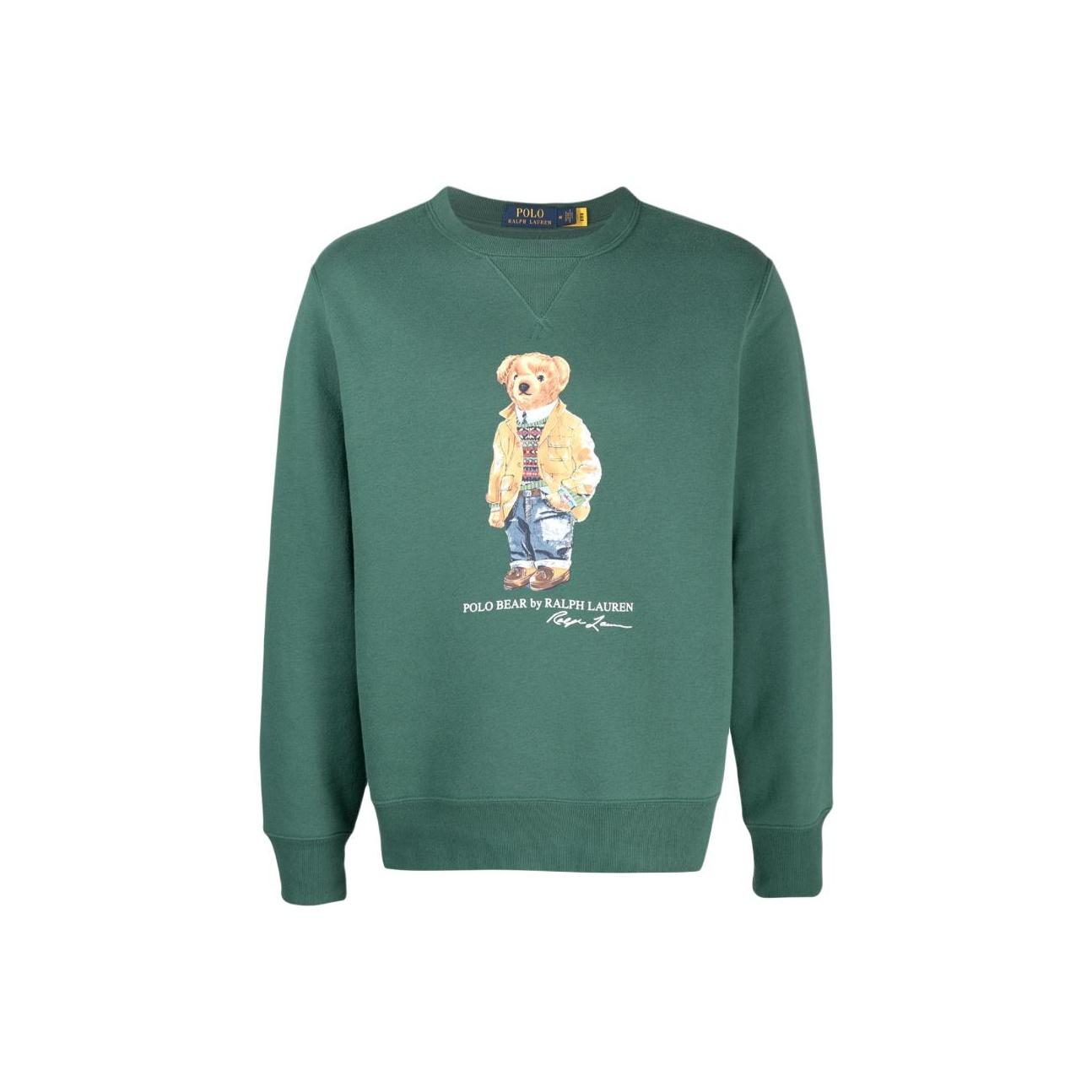 

Свитшот мужской Polo Ralph Lauren с принтом букв и плюшевым мишкой, круглый вырез, 710852455-009 L