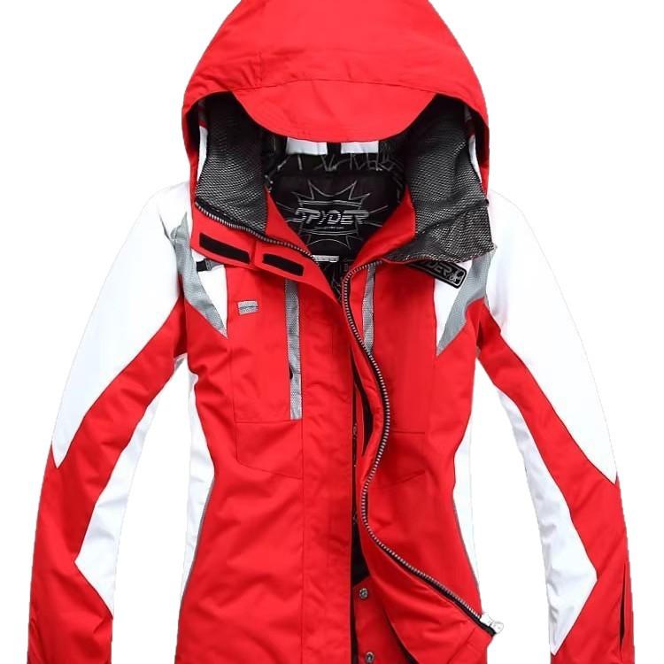 Damen-Skianzug-Set 2025: Wasserdichte Windjacke und gefütterte Hose