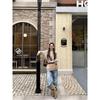 Kumikumi Fashion Suit Loose Long Sleeves Knitwear Women's Autumn High Waist Slimming Skirt Short Skirt Two-piece Set