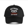 Retired RetireUnisext Gift Baseball Cap Fashion Unisex Sunhat Womens Outdoor Sports Snapback Cap
