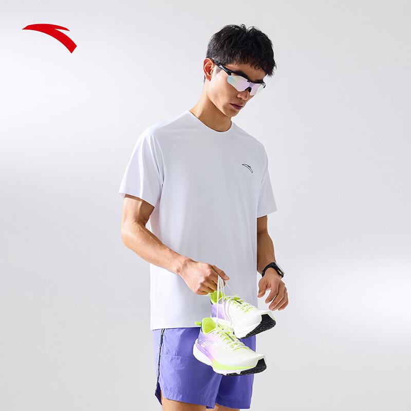 Anta Men's Quick-Dry Knit Short Sleeve T-Shirt