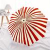 1pc Candy Stripes Automatic Open/Close Umbrella with Windproof, Functional Design, 8-Rib Sturdy Canopy