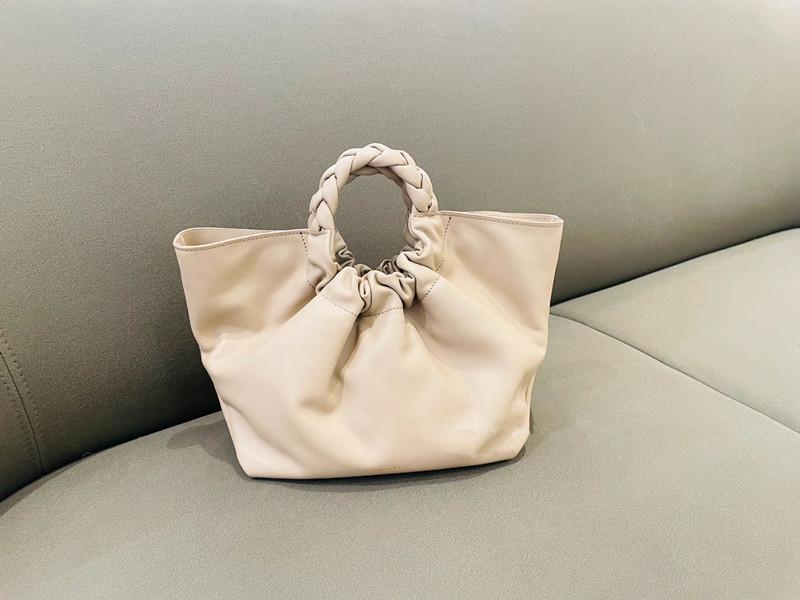 

2026 Pleated Cloud Bag, Shoulder Crossed Dumpling Bag, Hand-held Tote Bag абрикосовий