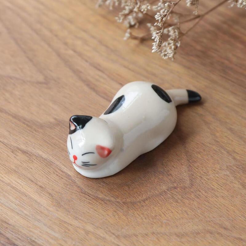 Cute Ceramic Cat Chopstick Holders