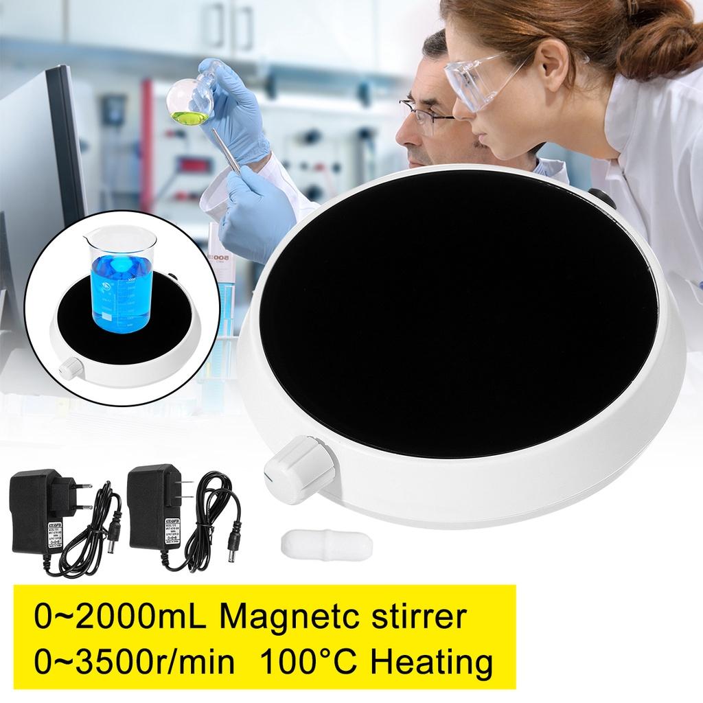 2000ML Magnetic Mixer Stirring Capacity for Home Lab Educational Magnetic Stirrer Laboratory Equipment Magnetic Agitator