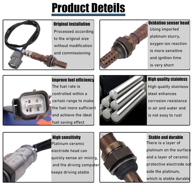 RIGHTPARTS 36531-PGM-003 Automobile Oxygen Sensor For Honda Civic CR-V Odyssey Prelude Acura Integra 36531PGM003 Car O2 Sensor