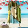 Snufkin Art Print Beach Towel, Large Soft Quick Dry Towel for Beach Camping Swimming