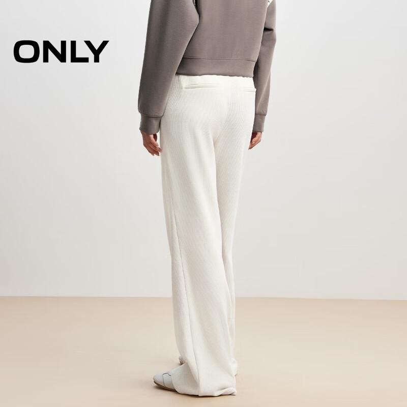 ONLY Women's 2025 Autumn Corduroy High-Waist Straight Leg Pants