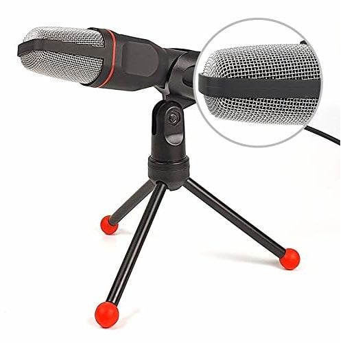 

Alfoto AF-M1 3.5mm 4-pole mini plug condenser microphone. *This microphone is only compatible with smartphones. It does not work with cameras or compu