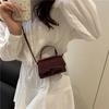 New Fashion Popular Shoulder Bag Retro Children Solid Color Handbag Niche Design Messenger Bag