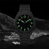 WM Watch Automatic Mechanical Pilot Watch NH35 AR Coated 100 Water Resistant Simple Style Sapphire Welly Merck Watches WM216