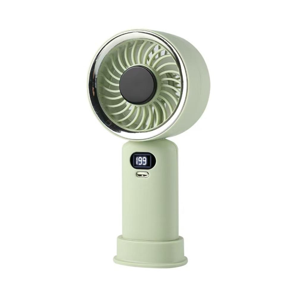 USB Rechargeable Mini Fan High Wind Speed Portable Fan Strong Soft Wind Personal Fan Desktop Use