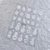 Christmas 3D Nail Stickers: Embossed Snowflake, Starry Sky, Five-Pointed Star, Tree, Bells, Self-Adhesive Decals.