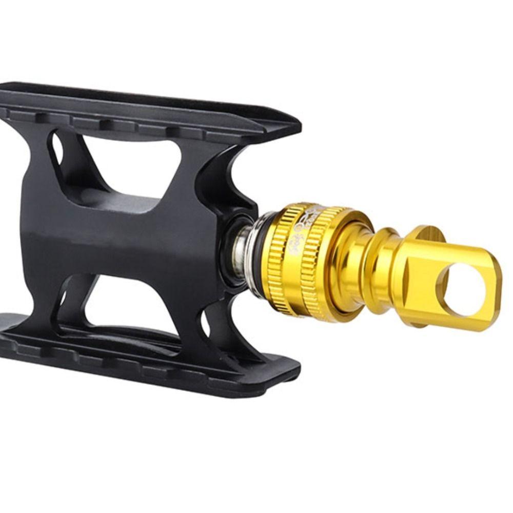 Aluminum Zinc Zinc Alloy Quick Release Pedal Adapter Anti-rust Folding Bike Pedal Adapter Cycling