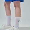 BLUDOT Blue Lettering Point Socks_WH