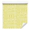 Polynesian Geometric Pattern Cream Wallpaper 50x1000