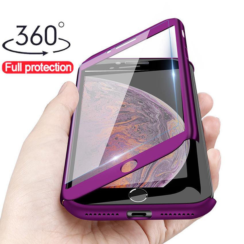 Buy Case for iPhone 12 Built In Screen Protector PC Cover Hybrid