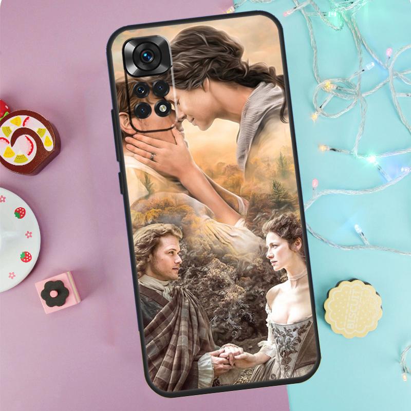 

Чехол Outlander Джейми и Клэр для Xiaomi Redmi Note 13 Pro 14 9 10 11 12 9S 10S 11S 12S Redmi 14C 10C 12C 13C Redmi Note 12S