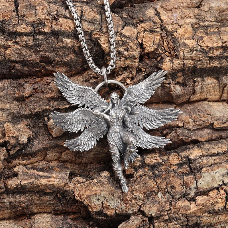 Seraph Gioielli Europei e Americani Collana Retro Ciondolo