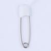 Smiling Face Baby Safety Pins, Plastic, Medium (40mm) & Large (55mm)