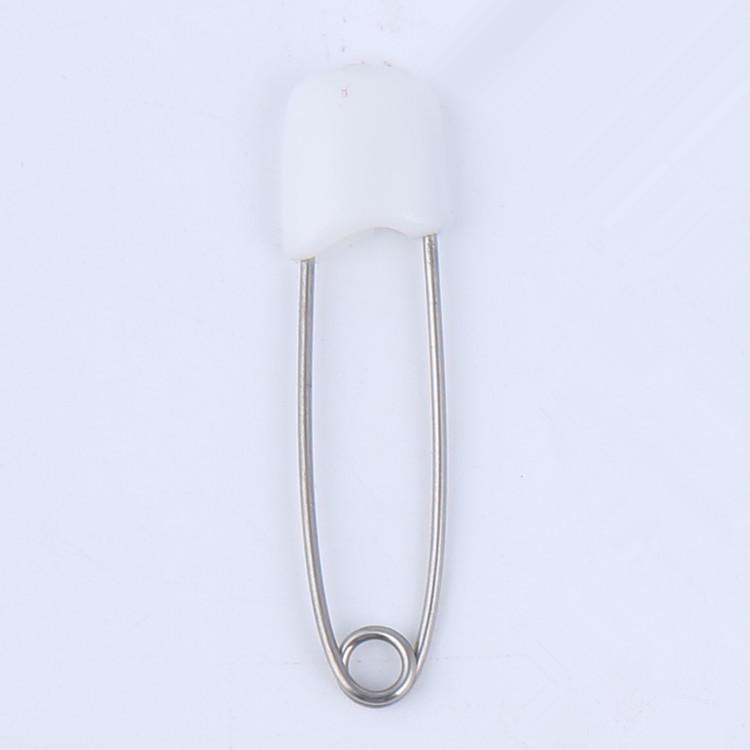 Smiling Face Baby Safety Pins, Plastic, Medium (40mm) & Large (55mm)