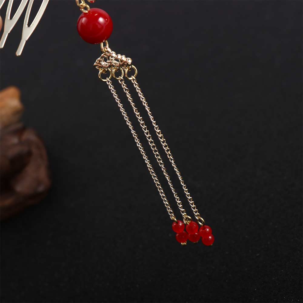 Headwear Accessories Women Hair Accessories Tassel Fan Hair comb Lady Barrettes Fan Shape Hairpins