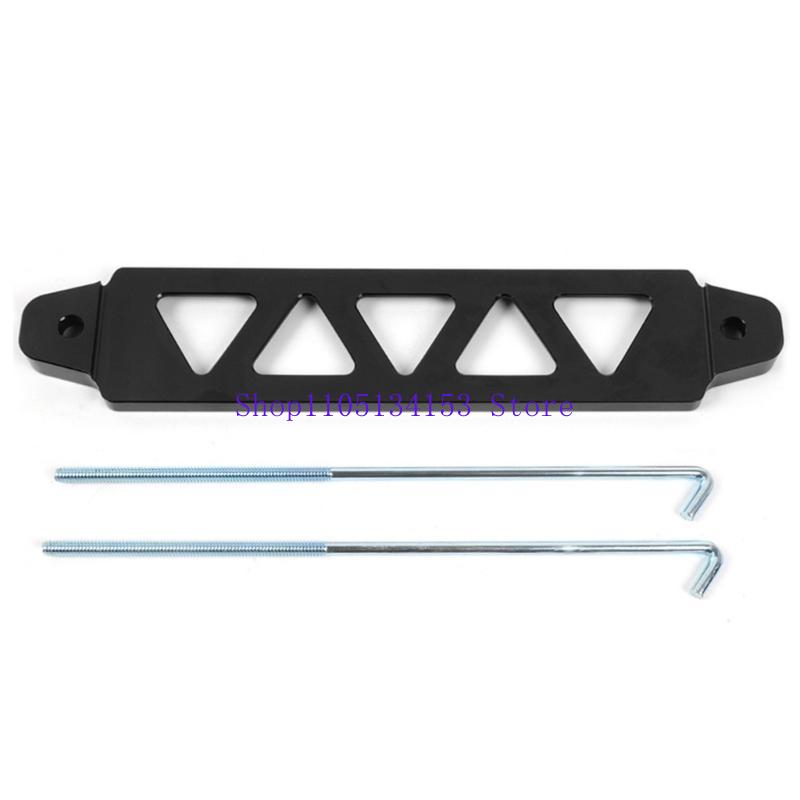 hg89 Battery Hold Down Sets,With Aluminum Battery Tie Down Bracket and Stainless Steel Bol Universal for Car SUV чёрный