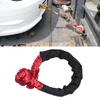 Soft Shackle 17 Tons Breaking Strength Heavy Duty Polymeric Polyethylene Road Recovery Rope for Offroad