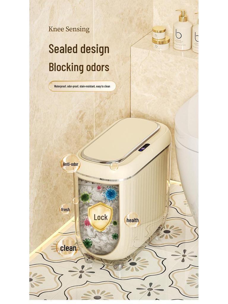 Versatile Smart Sensor Trash Can with Dual-Bucket Design