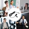 Wired Lapel Microphone Mini Speaker Mic Clip On Lapel Mic for Mobile Phone/PC Laptop For Recording