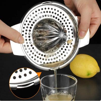 Stainless Steel Multifunctional Manual Juicer Lemon Squeezer Portable Orange Squeezer Household Small Juicer Portable
